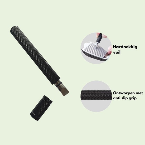 M&M Hendig Golf accessoires set - Golf schoonmaak set - Golf cleaning kit - Golf cadeau pakket - Golf borstel - Golf score teller van Merkloos — afbeelding 5