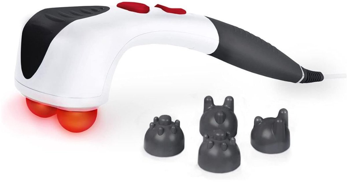 Florixa® Handmassage Apparaat - Hand Massage – Handverwarmers – Wit en Zwart - 44cm x 14cm x 13cm