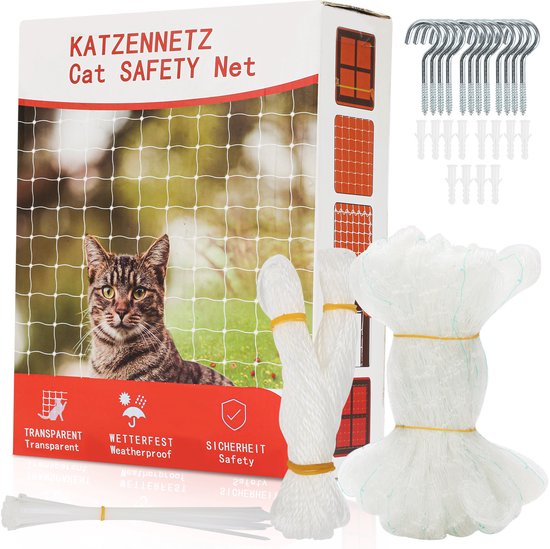Balkon katproof maken zonder boren | Kattennet, klemnet en plexiglas Balkon katproof maken zonder boren | Kattennet, klemnet en plexiglas