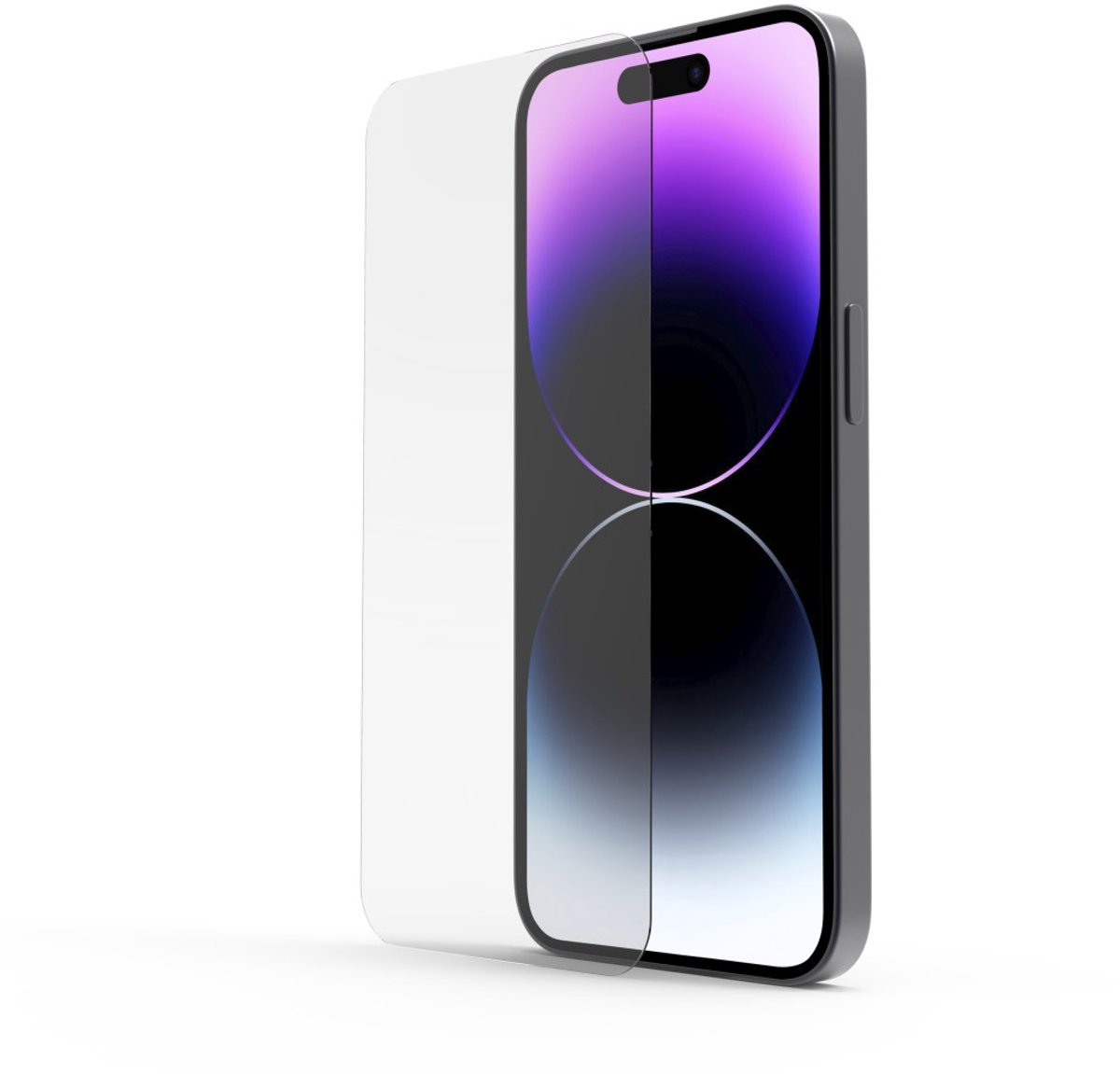 Hama screenprotector geschikt voor Iphone 14 Pro - Clear protect - Met montagehulp