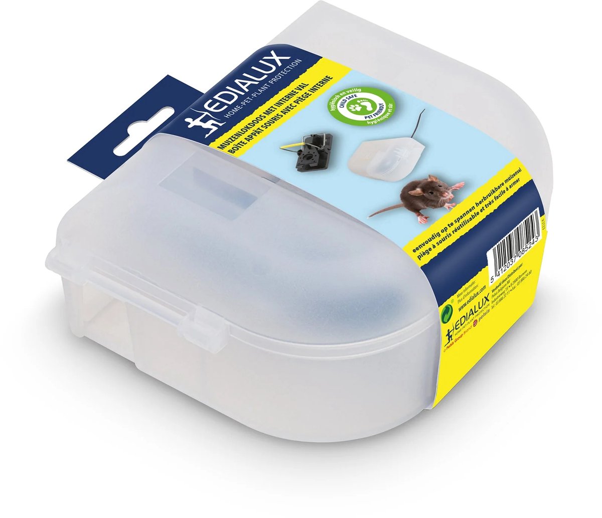 Edialux Muizenbox met interne val