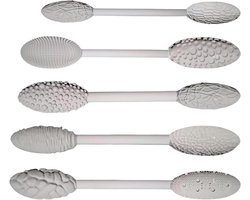 Textuurroller Set - Klei Gereedschap - Ambachtelijk Modelleren - 5 Delige Set - 13 cm - Niet gespecificeerd
