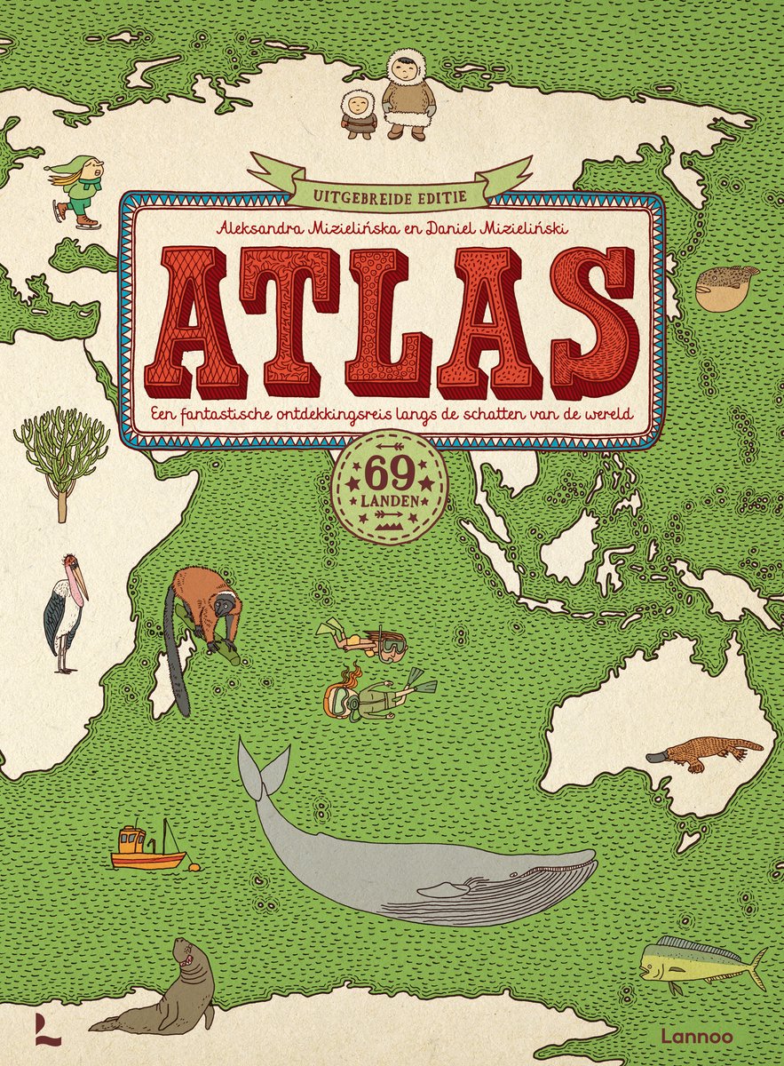 Atlas - 69 landen | 9789059966093 | Aleksandra Mizielinska