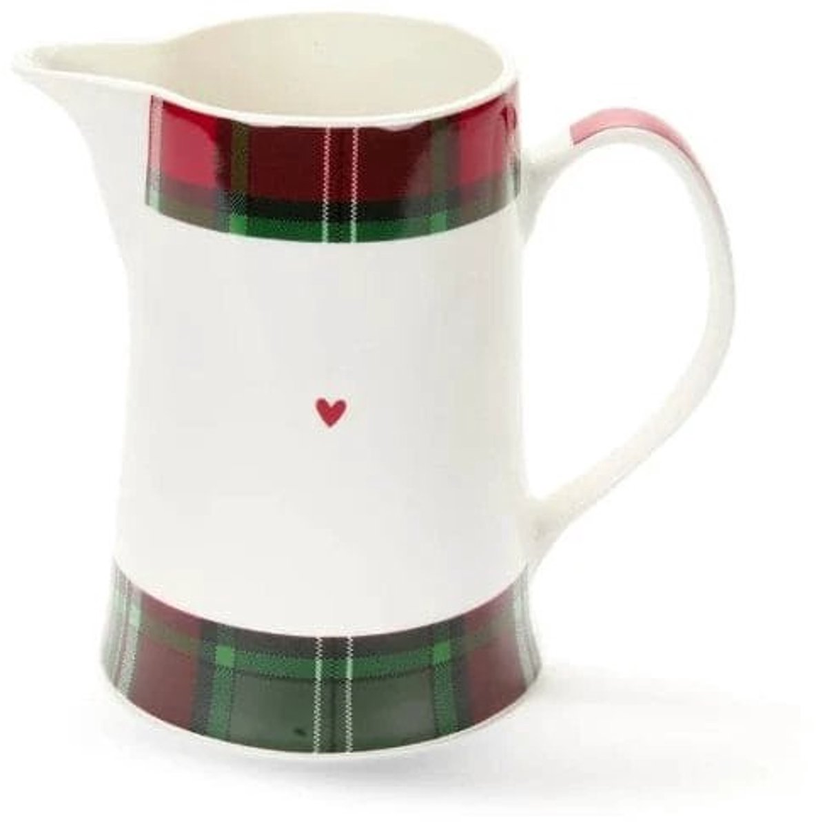 Kan tartan - hartje - 1400 ml - Queen