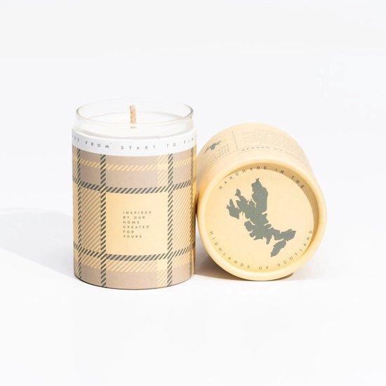 Geurkaars Scottish Hebridean Breeze Mini - 20 uur - Sojawas - Isle of Skye Candle