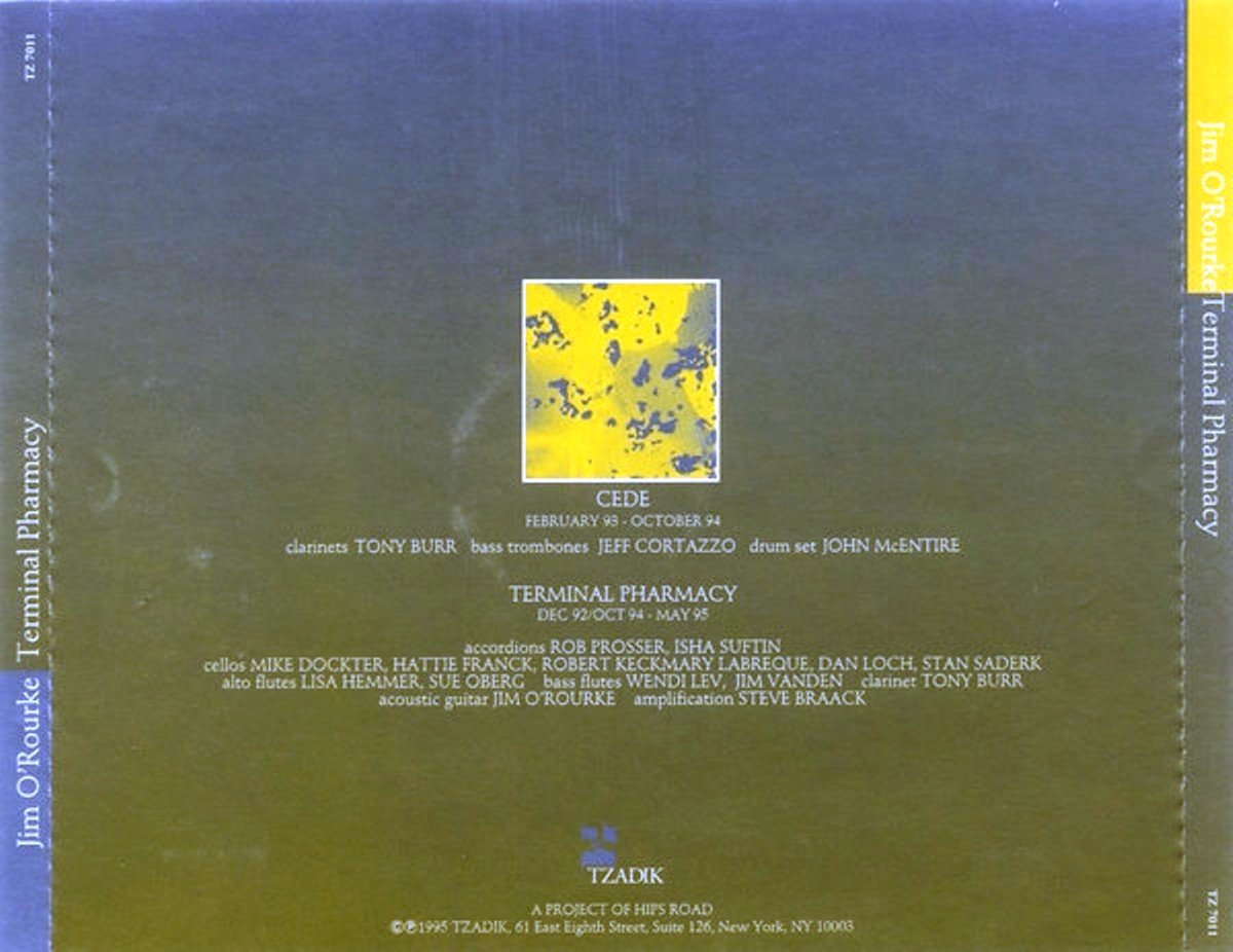 Jim O'Rourke: Terminal Pharmacy — cadeau in Games, Films & Muziek - foto 2