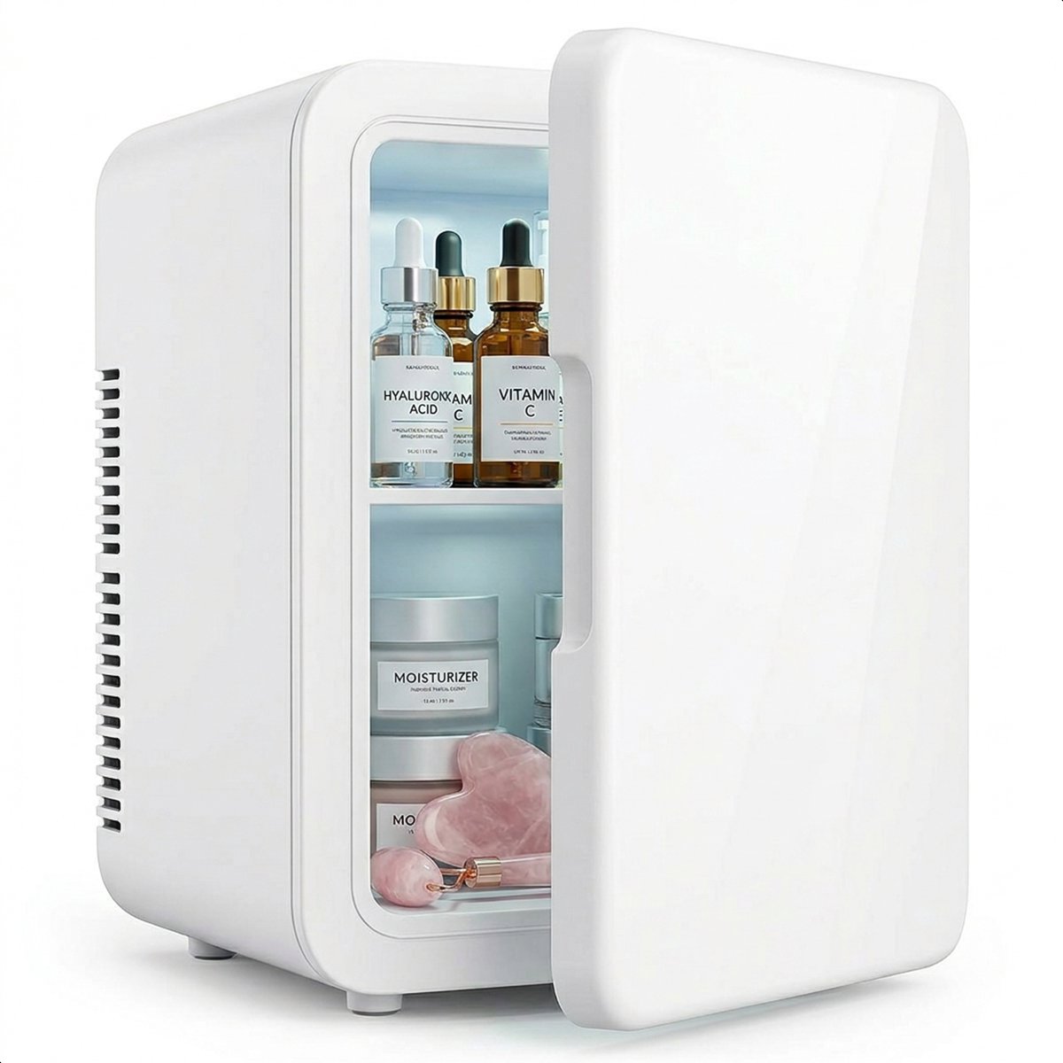 Luxe Skincare Fridge - Incl. Jade roller - Organizer - Make up - Beauty - Koelkast