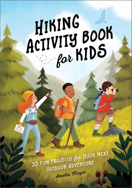 Hiking Activity Book for Kids - cover