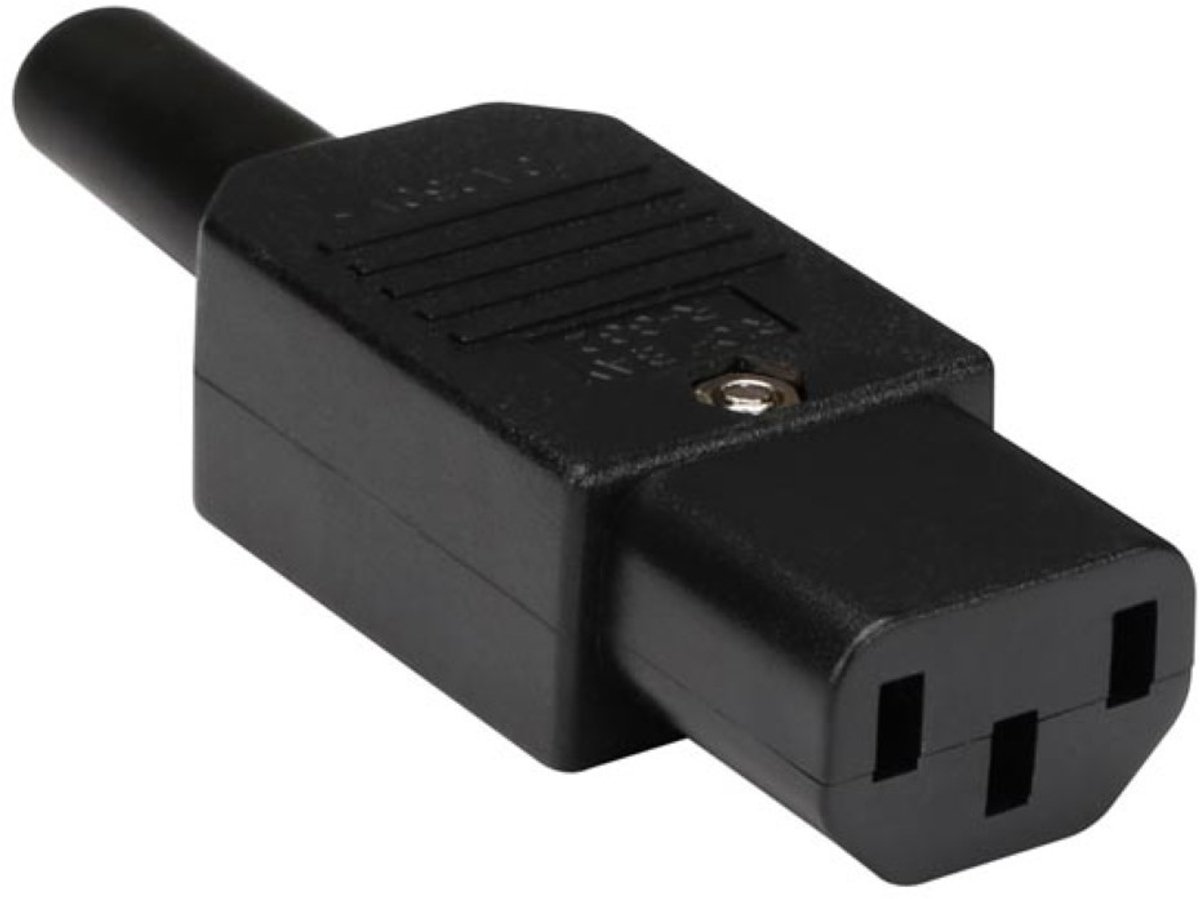 Velleman VROUWELIJKE AC-CONNECTOR - VOOR KABEL - 10 A