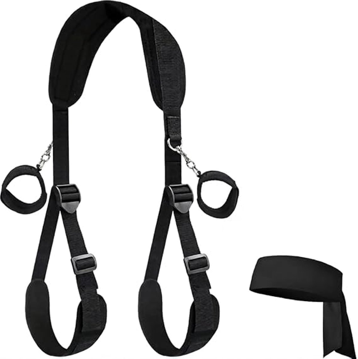 VIN® BDSM Extreme - Sex Toys voor Koppels - Seksspeeltjes voor Koppel - Shibari Touw – Bondagesets - Sexspeeltjes voor Koppels - Couple Games – Bondagesets – Zwart