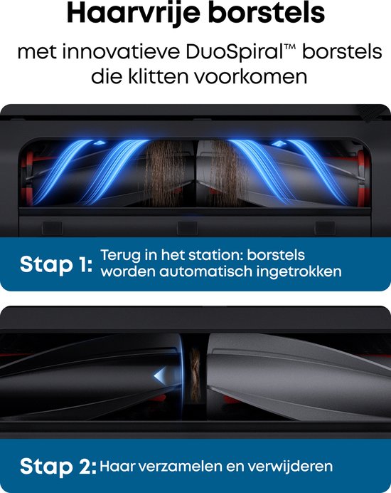 eufy Robotstofzuiger Omni E25 - HydroJet dweilsysteem - 20.000 Pa - Zwart kopen? | | Robotstofzuiger