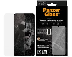 Protecteur d'Écran PanzerGlass adapté pour Samsung Galaxy S26 Ultra en Verre | Protecteur d'écran en Ceramic PanzerGlass - Compatible avec les coques