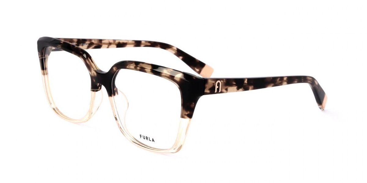 Furla VFU641 Shiny brown beige havana 54/16/140 WOMAN Brilmonturen
