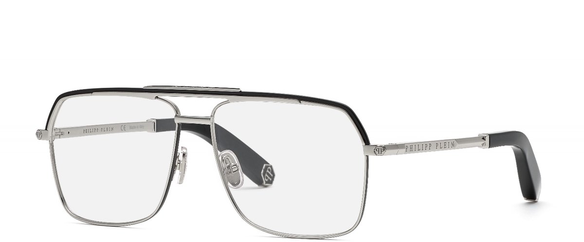 Philipp Plein Vpp085m Bril Zilver Man