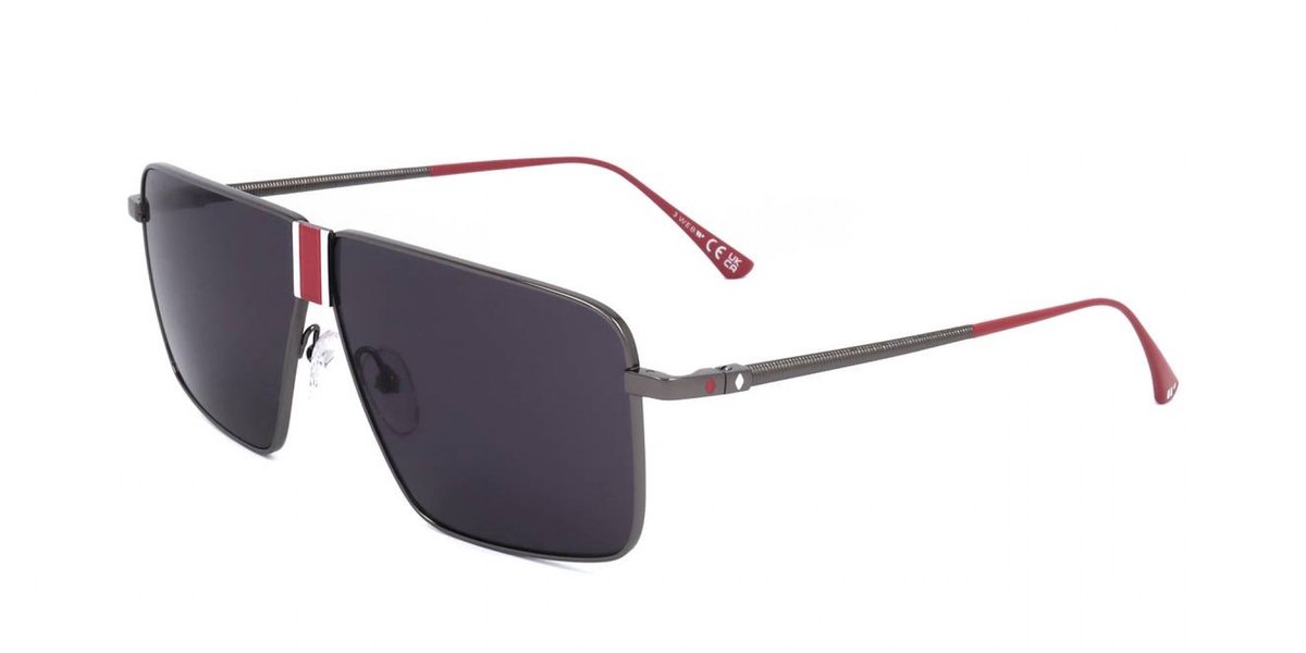 Web WE0344 Shiny gunmetal 64/6/140 MAN Zonnebrillen