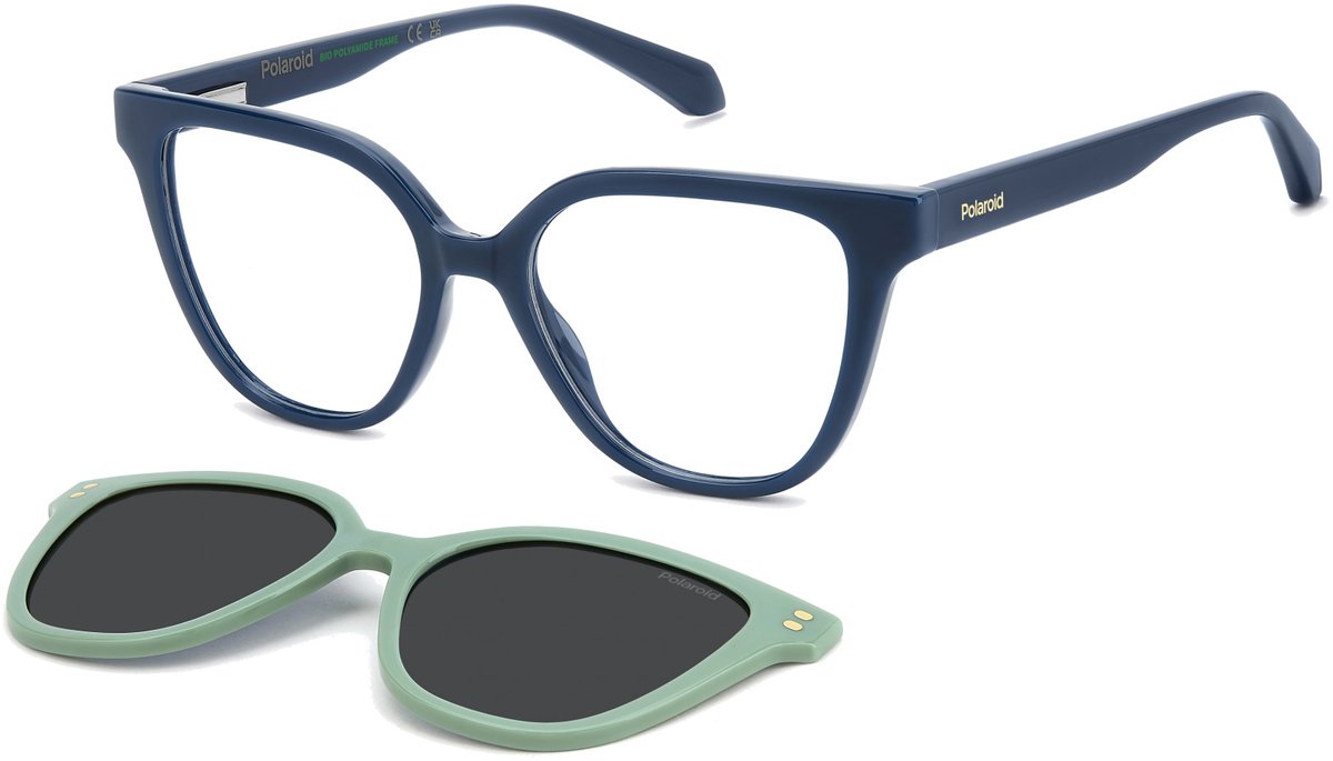 Polaroid Kinderen PLD D852/C Teal 47/15/130 JUNIOR Brilmonturen