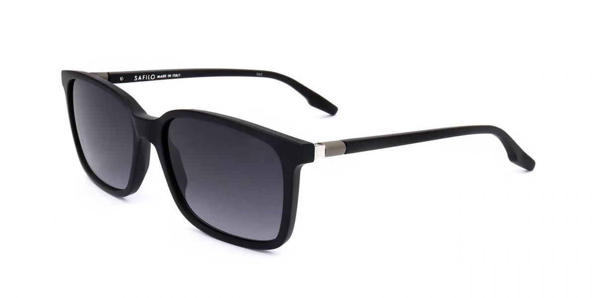 Safilo LASTRA 01/S Matte black 56/16/145 MAN Zonnebrillen
