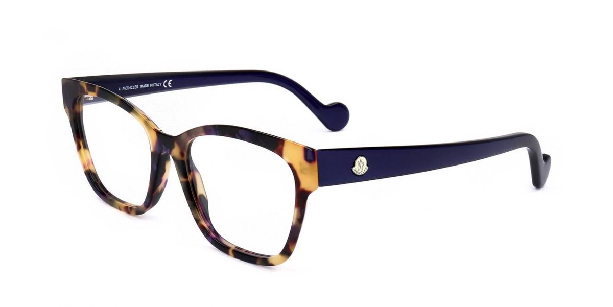 Moncler ML5069 Coloured havana 53/17/145 WOMAN Brilmonturen