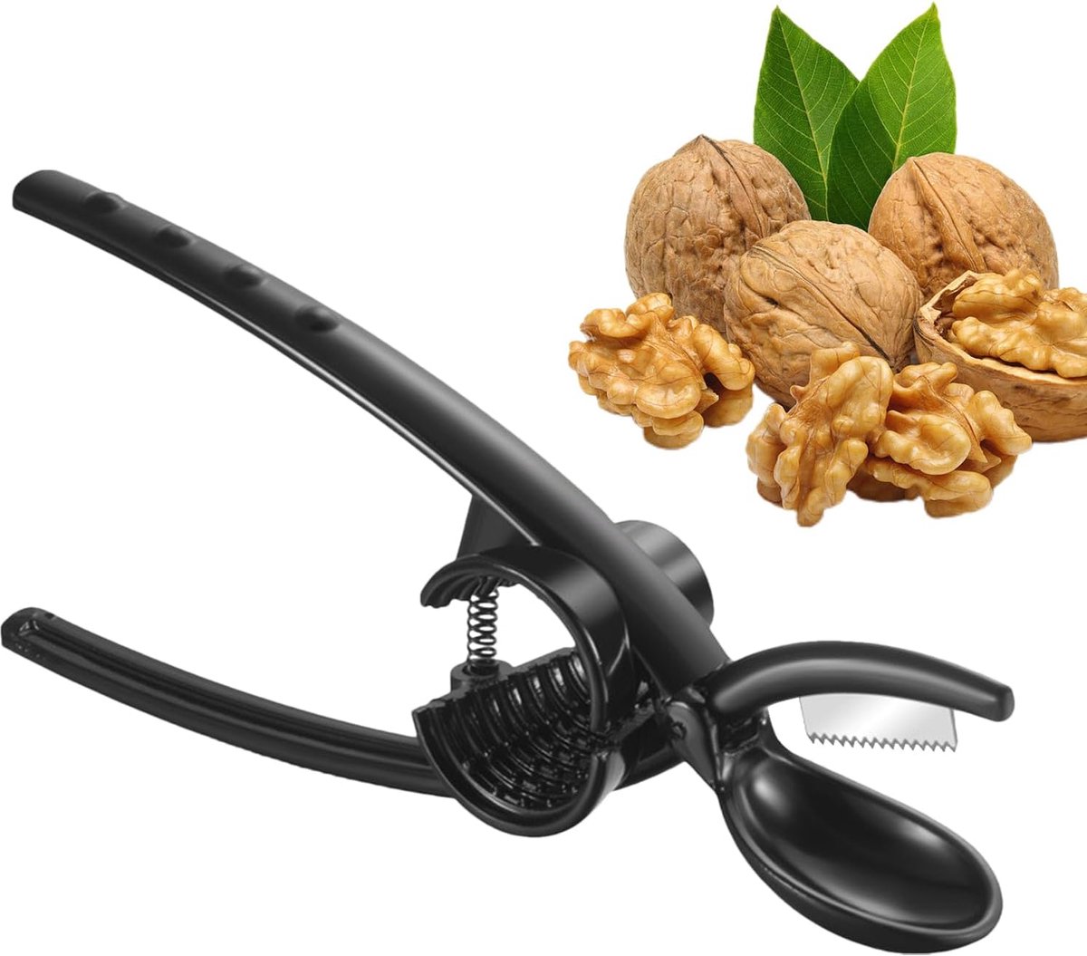 Notenkraker - Pecanusschiller Kastanje - Thuis Gebruiken - Draagbaar Ontwerp - 22 cm Lengte