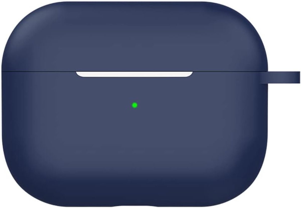 Oortelefoon Hoesje - Hoofdtelefoon Case - Bescherming Opladen - Ring Gesp Hanger - marineblauw