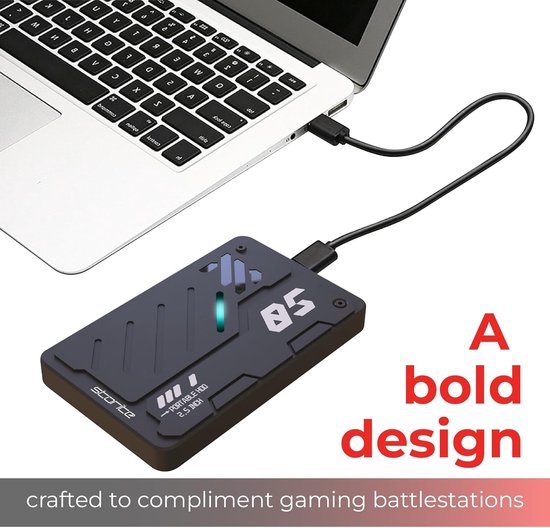 Externe Harde Schijf - Draagbare Opslag - Back-up Gegevens - Snelle USB 3.0 - 320 GB Capaciteit van Merkloos — afbeelding 5