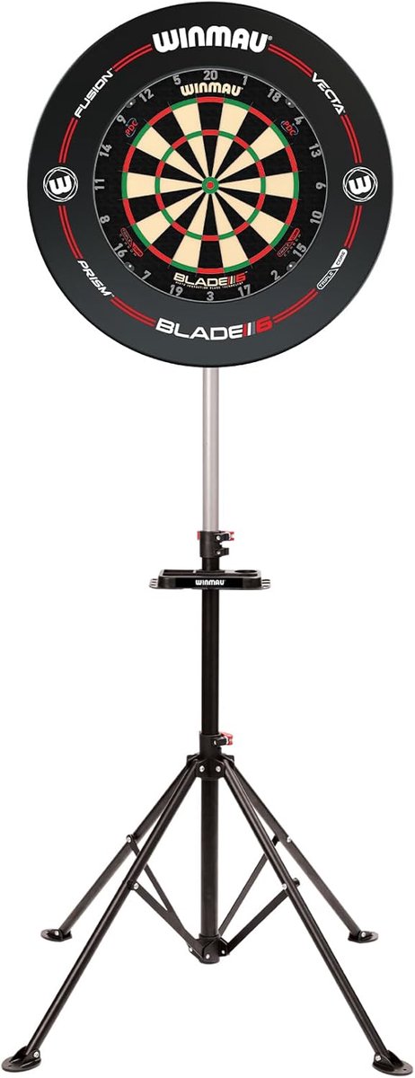 Dartbord Set - Darts Bord - Thuis Spelen - Triple Core Technologie - Standaard Maat - Zwart
