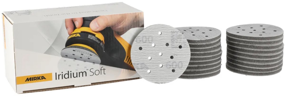 MIRKA Iridium Soft 77mm - P400