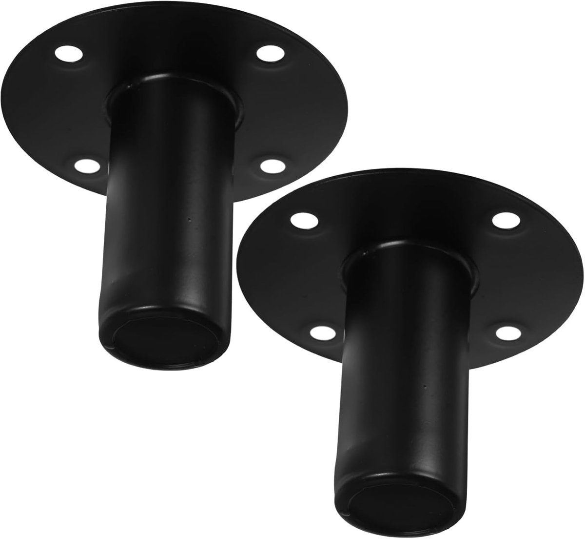 Luidspreker Steun - Speaker Basis - Thuisbioscoop Geluid - Verstelbare Basis - 10.7 cm Breed - Zwart