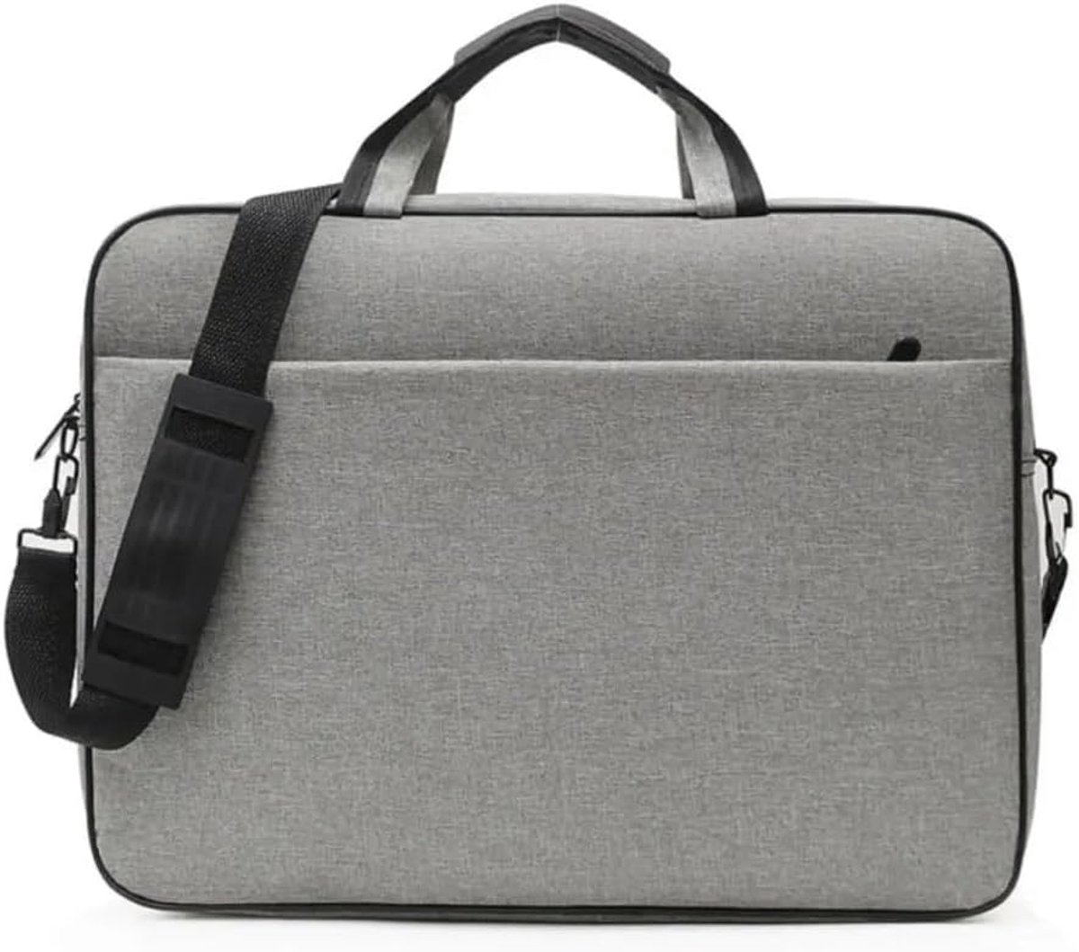 Laptop Tas - Draagtas Computer - Veilig Vervoer - Grote Capaciteit - 15.6 Inch - Zwart