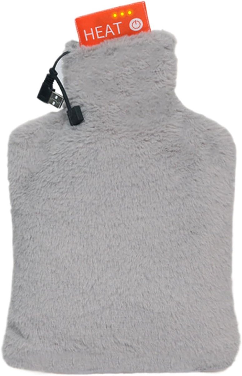 Elektrische kruik - Warmtekussen - Verlichting bij kou - Instelbare temperatuur - 30 x 20 cm