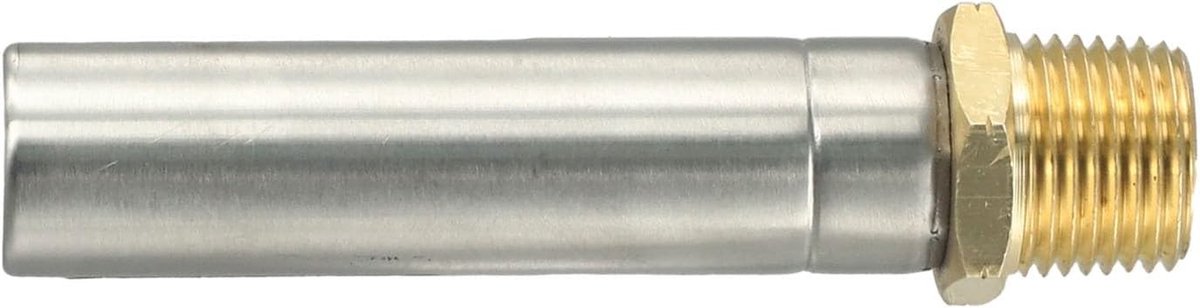 Waterslagdemper - Keuken Demper - Wasmachine Gebruik - Roestvrij Staal - 1/2 Inch - Zilver