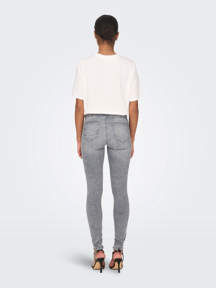 ONLY ONLPOWER MID SK PUSH REA2981 NOOS Dames Jeans - Maat XL X L34