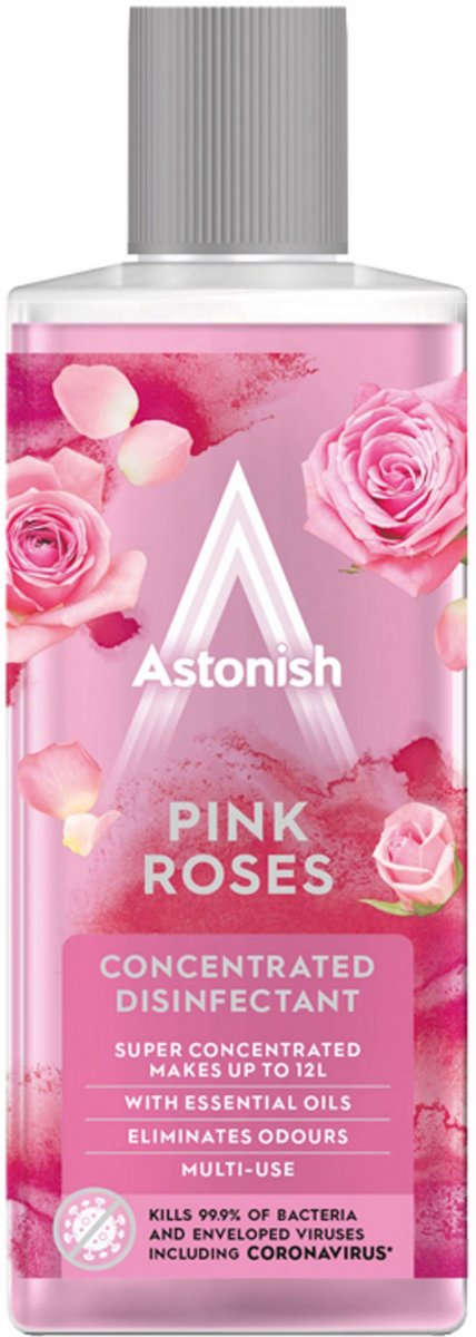 Astonish Concentrate Rozen - Desinfectiemiddel - 300ml, voor oppervlakken