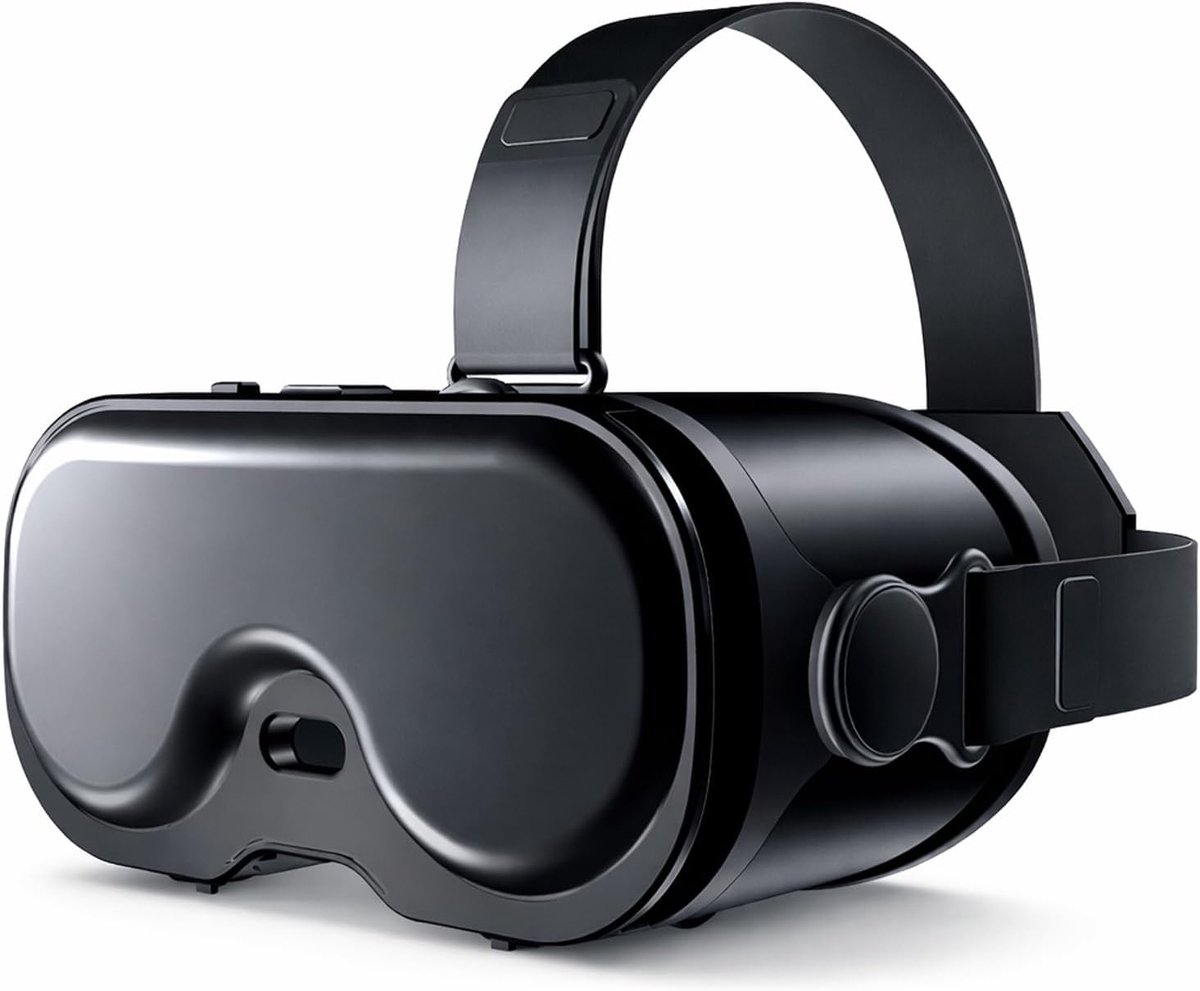 VR Headset - 3D Bril - Virtuele Ervaringen - Verstelbare IPD - 120 Graden FOV - Zwart