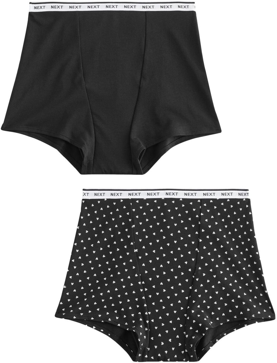 Next Set van 2 korte boyshort slips voor zware menstruatie