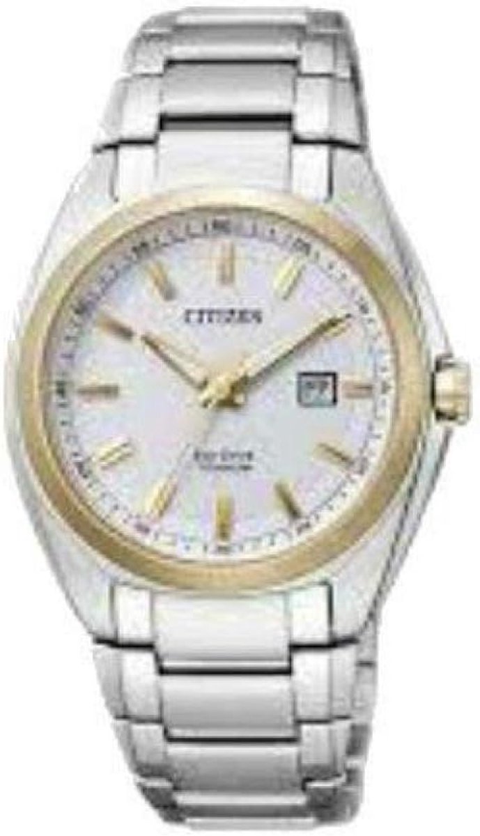 Dames Horloge - Armband Horloge - Dagelijks Gebruik - Eco Drive Technologie - Wit Multicolor