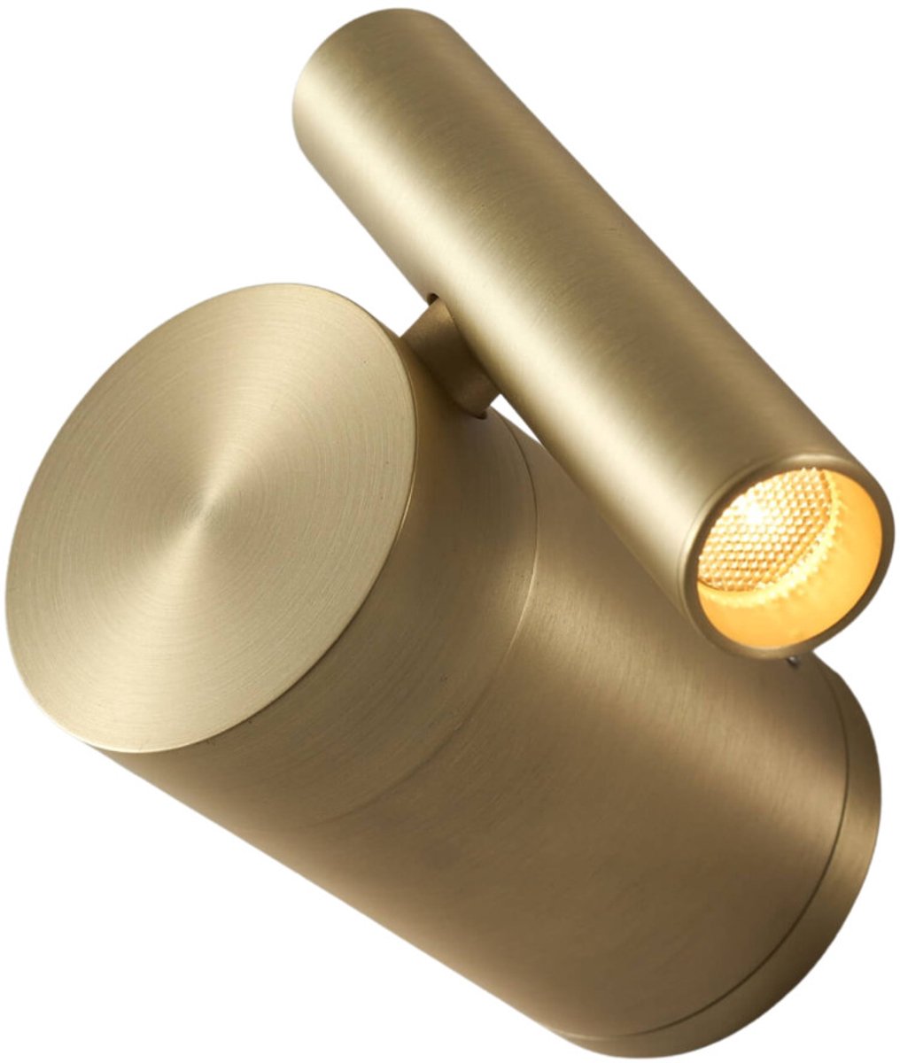 Kosilum - Isévia - Wandlamp - Goud - Aluminium