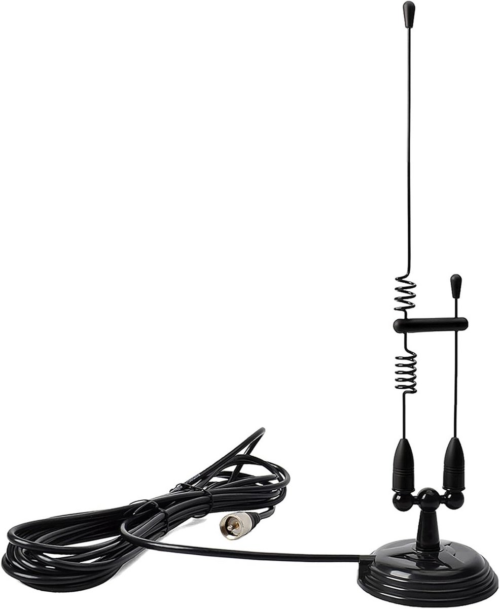 Magnetische basisantenne voor VHF/UHF - 2m/70cm met 4m RG-58 kabel