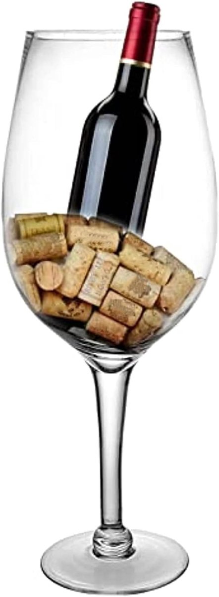 Giant Wine Glass - Oversized Stemware voor Wijn en Champagne (2500ml)