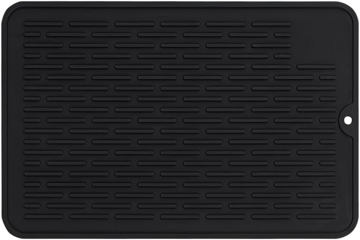 Antislip Siliconen Afdruipmat 20x30 cm - Hittebestendig en Sneldrogend