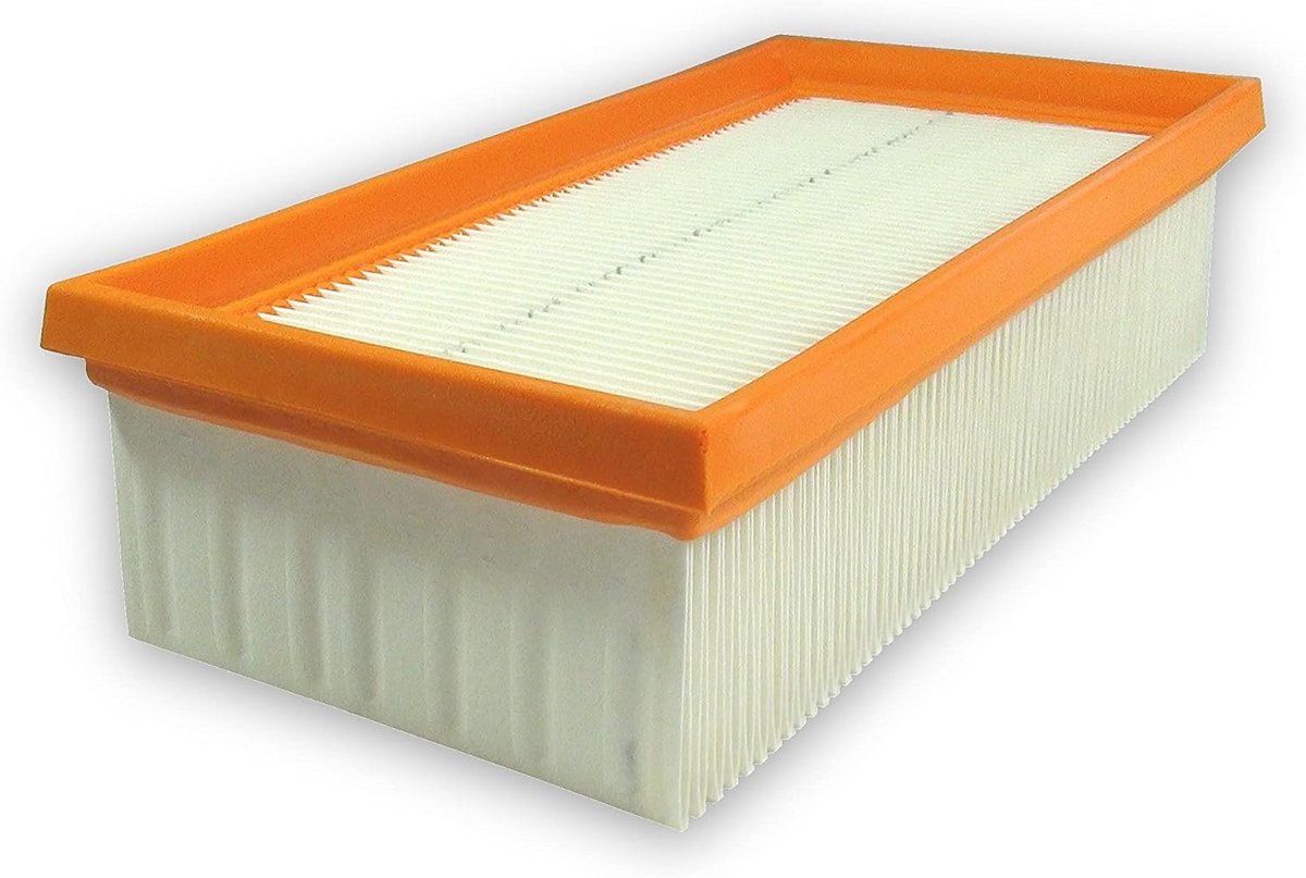 Platte Vouwfilter voor Stofzuiger - Geschikt voor Stofklasse L - Reservefilter