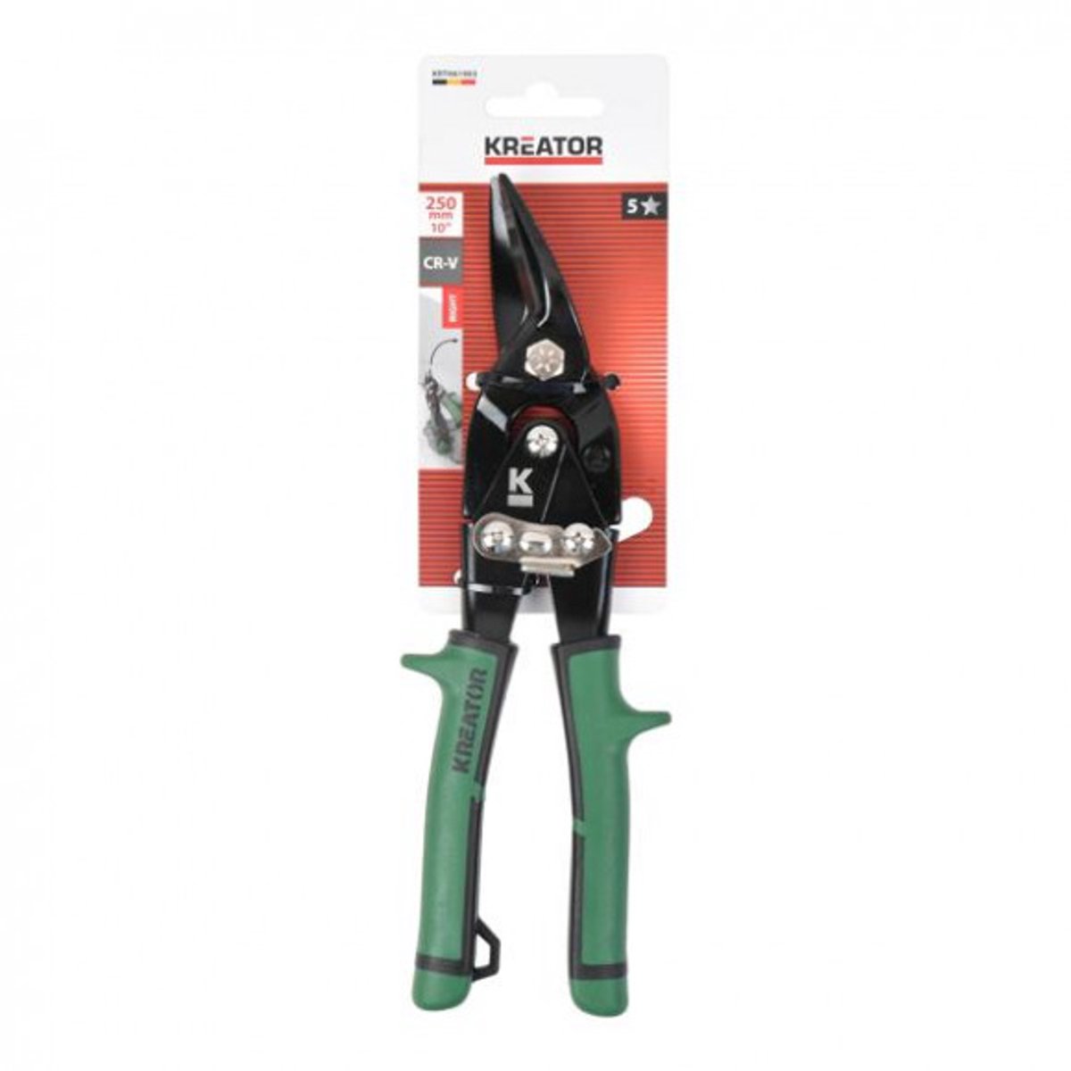 Kreator BLIKSCHAAR RECHTS 250MM 10