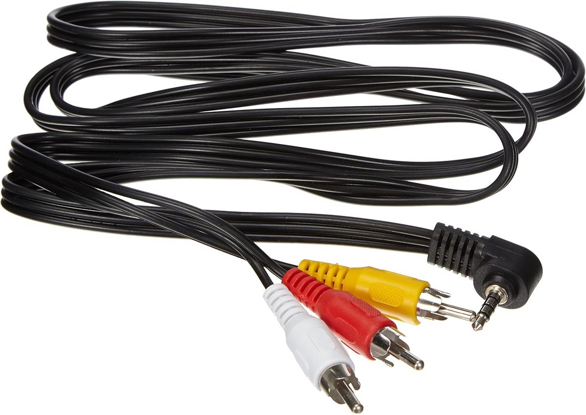 3,5 mm Stereo Verbindingskabel naar 3 x Cinch - 1,5 m Afgeschermd