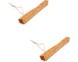 Natuurlijke brandstarter voor BBQ en open haard - 100% Fatwood (2 stuks)