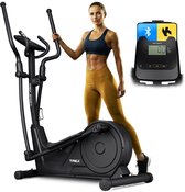 Trex Sport TX-650CT Krad - Crosstrainer Fitness - Magnetisch - Hartslagfunctie - Crosstrainers - Bluetooth - Kinomap - 16 weerstandsniveaus - Fitness Trainer - Max 130kg
