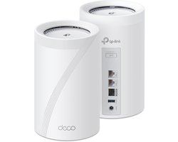 TP-Link Deco BE68 – Mesh Wifi – Wifi Versterker – Wifi7 – 14000 Mbps – 2 pack