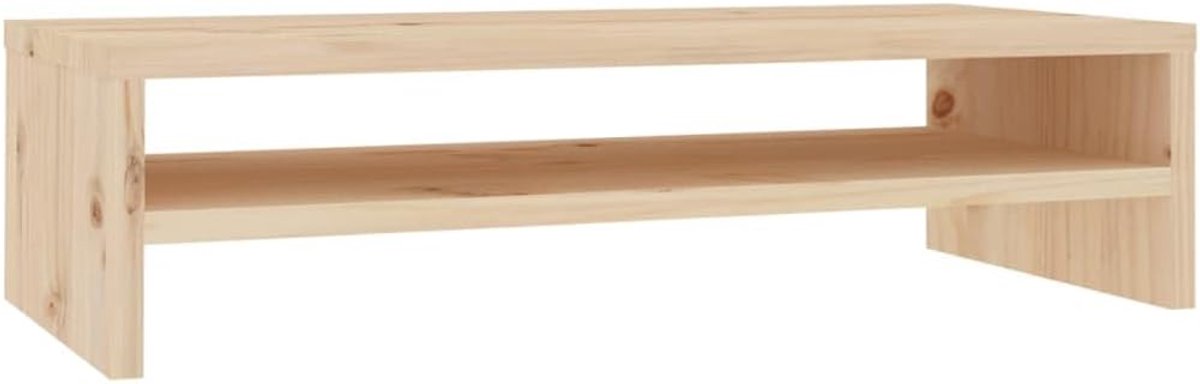 Monitor Stand - Hout - 50x24x13cm