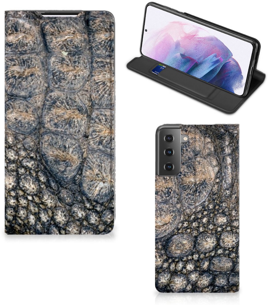 Samsung Galaxy S21 Plus Hoesje maken Krokodillenprint