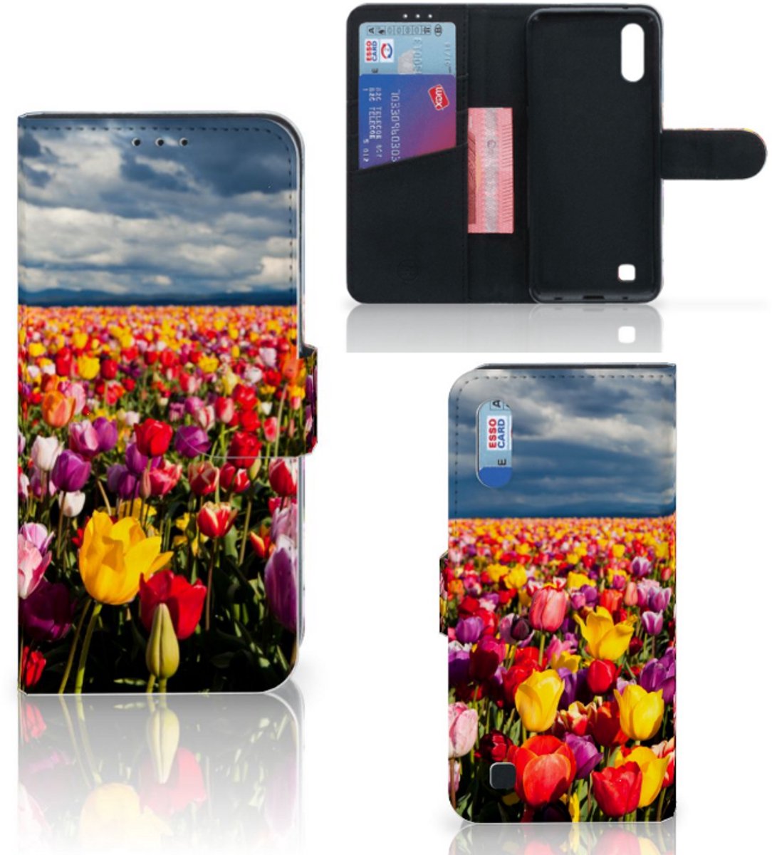 Samsung Galaxy M10 Hoesje Tulpen