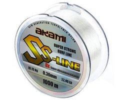 Akami Ss-line Monofilament 1000 M Transparant 0.300 mm